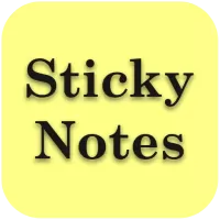 Colorful Sticky Notes + Widget