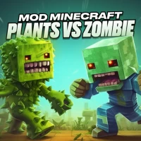 Plants vs Zombie Mod Minecraft