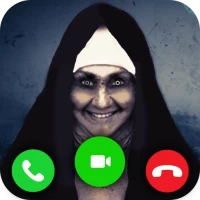 Scary Granny's Video Call chat