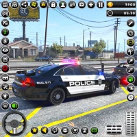 US Police Car Chase Game 2025